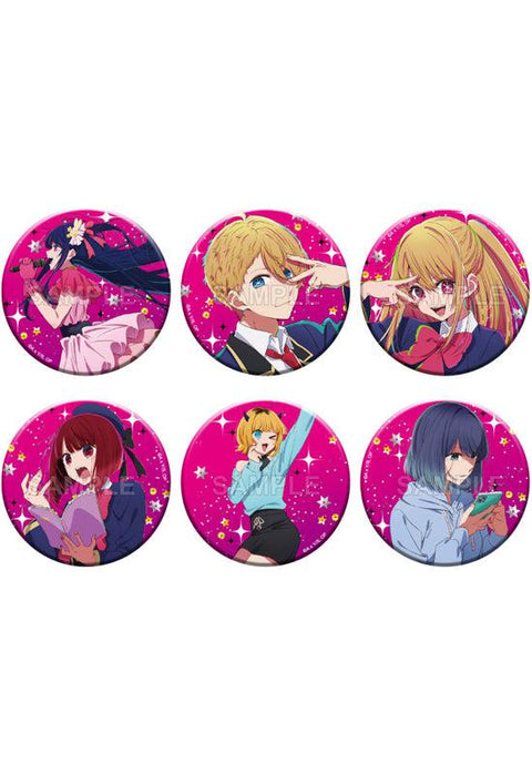 Oshi no Ko KADOKAWA Can Badge + TV Anime Visual Ver.A(1 Random)