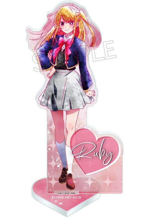 Oshi no Ko Twinkle Wet Color Series Acrylic Stand Ruby