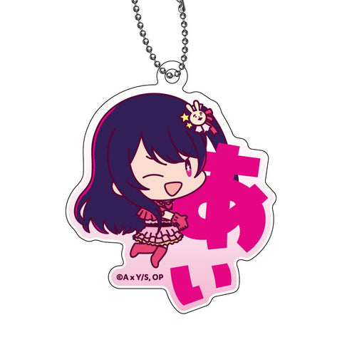 Oshi no Ko XEBEC Onamae Pitanko Acrylic Key Chain(1 Random)