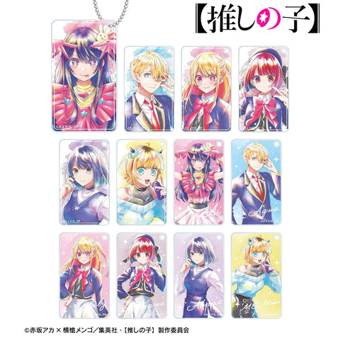 Oshi no Ko armabianca Trading Ani-Art Aqua Label Square Acrylic Key Chain(1 Random)