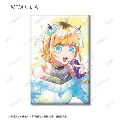 Oshi no Ko armabianca Trading Ani-Art Aqua Label Square Can Badge(1 Random)
