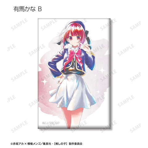 Oshi no Ko armabianca Trading Ani-Art Aqua Label Square Can Badge(1 Random)