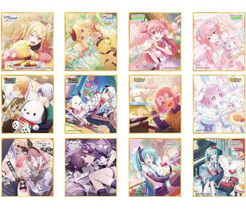 Project SEKAI Colorful Stage! feat. Hatsune Miku x Sanrio Characters Mini Shikishi Collection SP