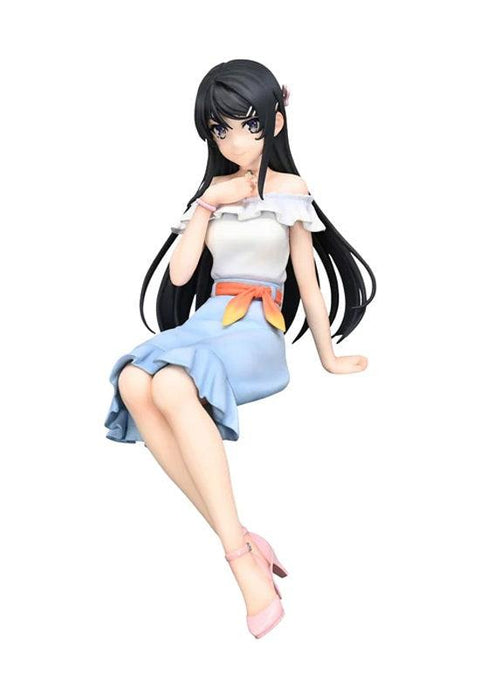 Rascal Does Not Dream Series FuRyu Noodle Stopper Figure Mai Sakurajima Summer Outfit ver.