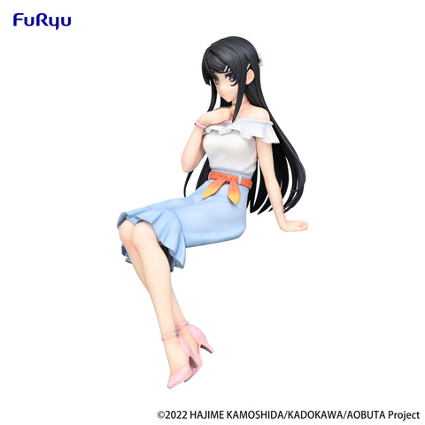 Rascal Does Not Dream Series FuRyu Noodle Stopper Figure Mai Sakurajima Summer Outfit ver.