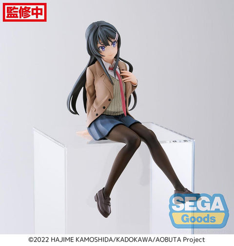 Rascal Does Not Dream of a Knapsack Kid SEGA PM Perching Figure Mai Sakurajima