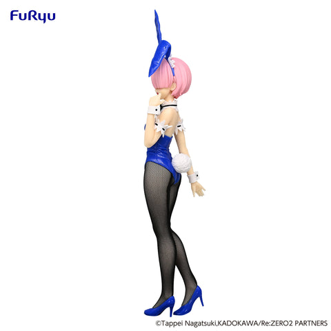 Re:ZERO -Starting Life in Another World- FuRyu BiCute Bunnies Figure Ram Blue Color ver.