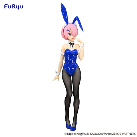 Re:ZERO -Starting Life in Another World- FuRyu BiCute Bunnies Figure Ram Blue Color ver.