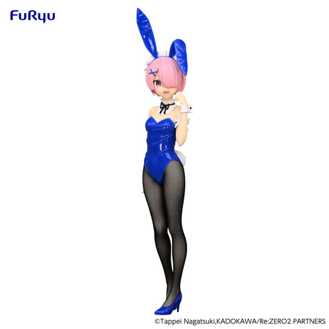 Re:ZERO -Starting Life in Another World- FuRyu BiCute Bunnies Figure Ram Blue Color ver.