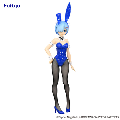 Re:ZERO -Starting Life in Another World- FuRyu BiCute Bunnies Figure Rem Blue Color ver.