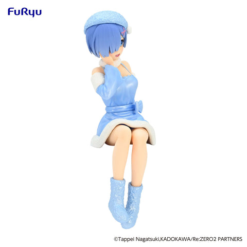 Re:ZERO -Starting Life in Another World- FuRyu Noodle Stopper Figure Rem Snow Princess Pearl Color ver.