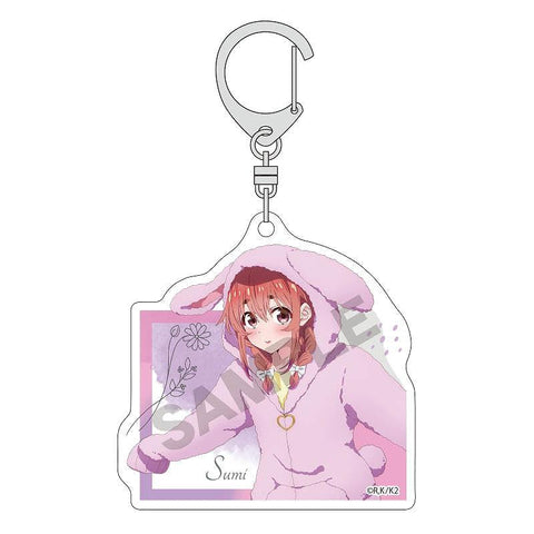 Rent-A-Girlfriend Crux Trading Acrylic Key Chain Kemomimi Hoodie(1 Random)