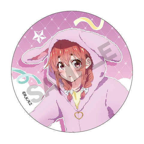 Rent-A-Girlfriend Crux Trading Can Badge Kemomimi Hoodie(1 Random)
