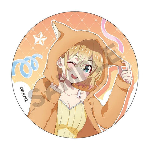 Rent-A-Girlfriend Crux Trading Can Badge Kemomimi Hoodie(1 Random)