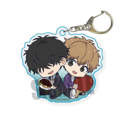 Ron Kamonohashi: Deranged Detective Bell House GyuGyutto Acrylic Key Chain (1-7 Selection)