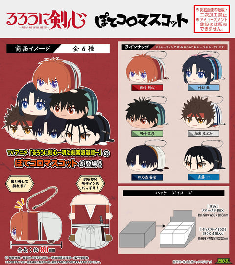 Rurouni Kenshin: Meiji Swordsman Romantic Story Max Limited KS-03 Potekoro Mascot (1 Random)