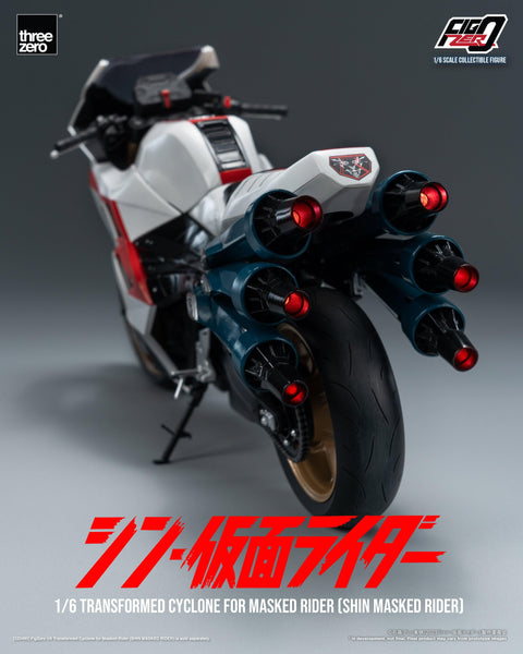 SHIN MASKED RIDER Threezero FigZero 1/6 Transformed Cyclone for Masked Rider
