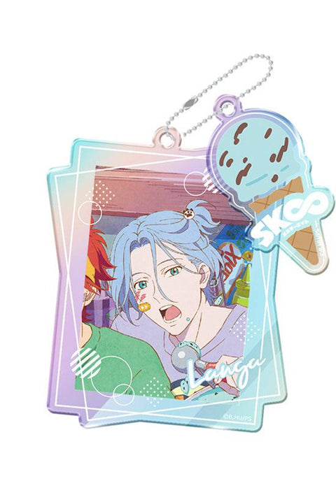 SK8 the Infinity azumaker Hologram Acrylic Key Chain B Langa