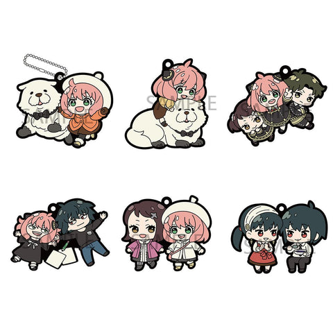 SPY × FAMILY MEGAHOUSE Rubber Mascot Buddycolle vol.2 (1-6pc)