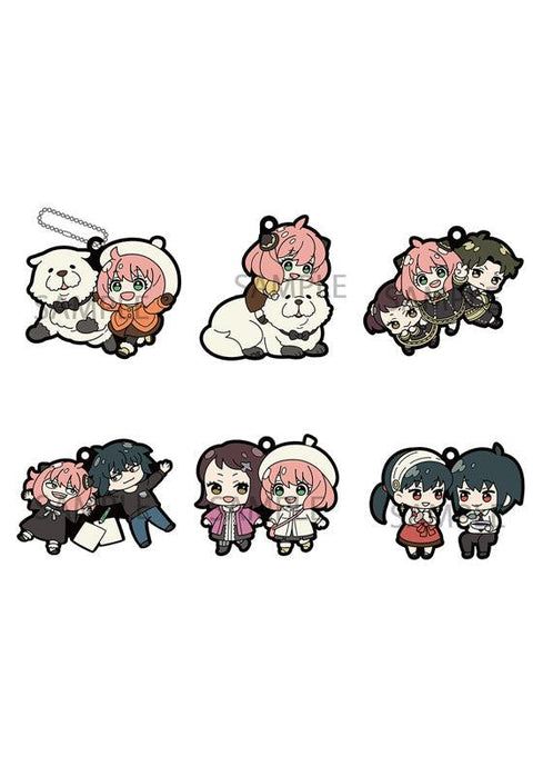 SPY × FAMILY MEGAHOUSE Rubber Mascot Buddycolle vol.2 (1-6pc)