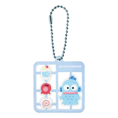 Sanrio Characters Yamano Shigyou Plastic Model Style Key Chain (1-6 Selection)