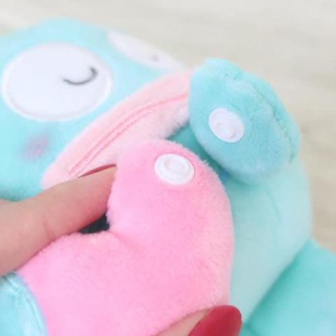 Sanrio Japan Plush Pouch & Bag Decoration Hangyodon