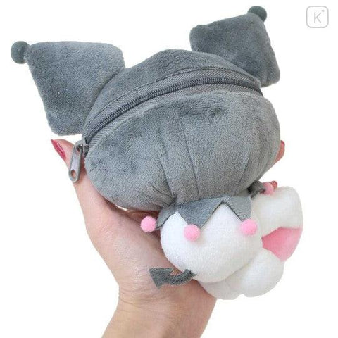 Sanrio Japan Plush Pouch & Bag Decoration Kuromi