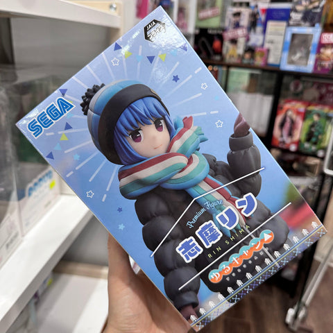 Sega PM Rin Shima Yuru Camp Laid-Back Camp Premium Figure