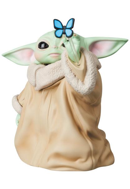 Star Wars The Mandalorian Medicom Toy UDF Grogu™ Series 2 Blue Butterfry