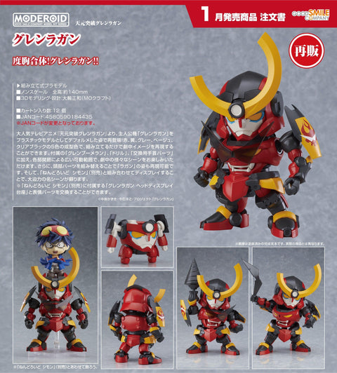 Tengen Toppa Gurren Lagann MODEROID Gurren Lagann(re-run)