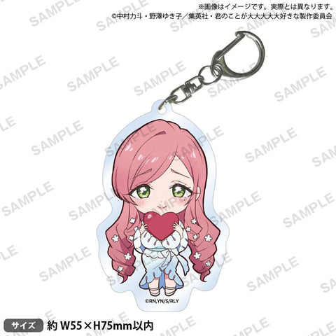 The 100 Girlfriends Who Really, Really, Really, Really, Really Love You Bushiroad Creative Mugyu Mini Acrylic Key Chain (1-6 Selection)