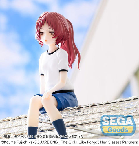 The Girl I Like Forgot Her Glasses SEGA PM Perching Figure Ai Mie