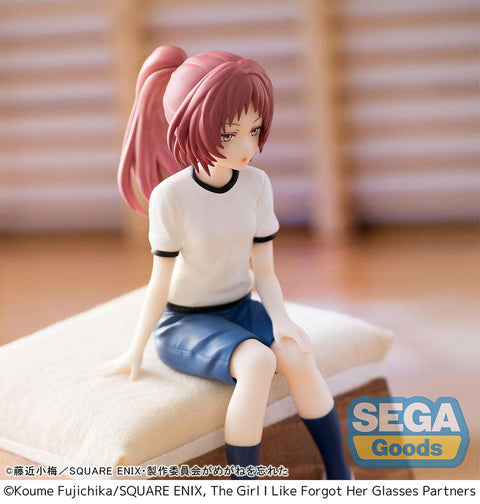 The Girl I Like Forgot Her Glasses SEGA PM Perching Figure Ai Mie