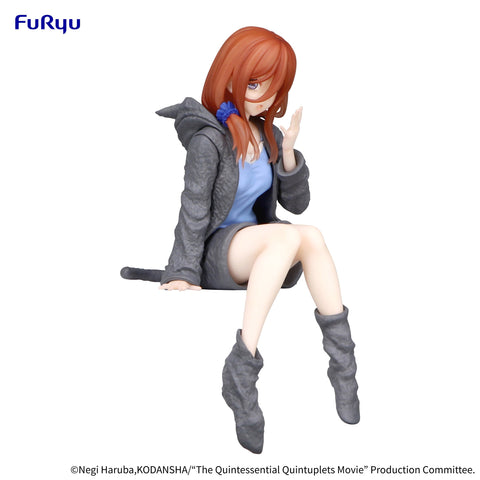 The Quintessential Quintuplets Movie FuRyu Noodle Stopper Figure Miku Nakano Loungewear ver.