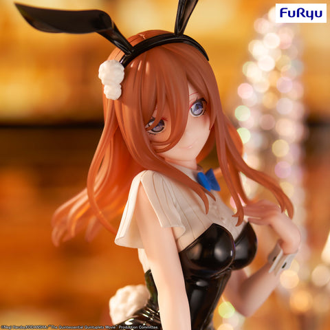 The Quintessential Quintuplets Movie FuRyu Trio-Try-iT Figure Miku Nakano Bunnies ver.
