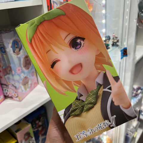 The Quintessential Quintuplets Taito Figure Coreful Yotsuba Nakano Uniform ver.