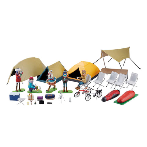 Yurucamp Kaiyodo ARTPLA Camp Set (Rerelease)