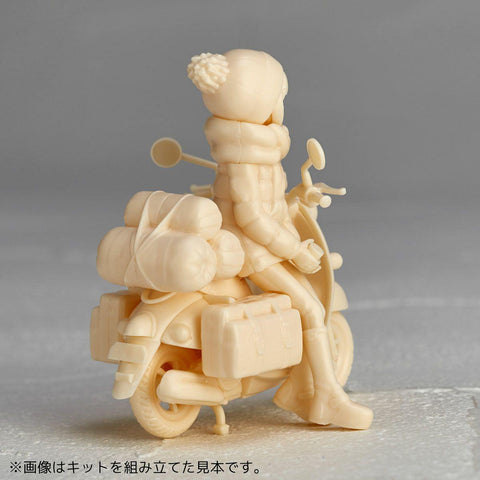 Yurucamp Kaiyodo ARTPLA Shima Rin & Motorcycle Set