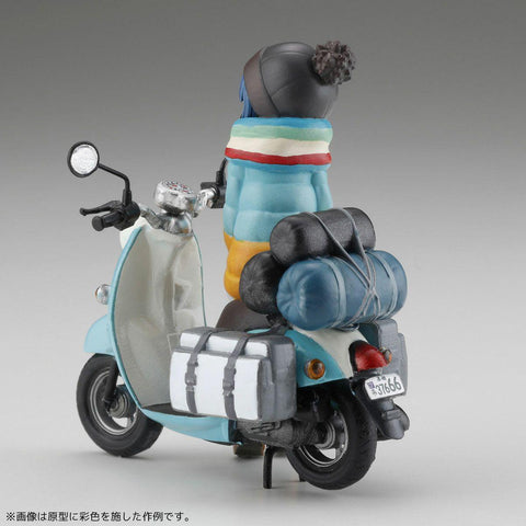Yurucamp Kaiyodo ARTPLA Shima Rin & Motorcycle Set