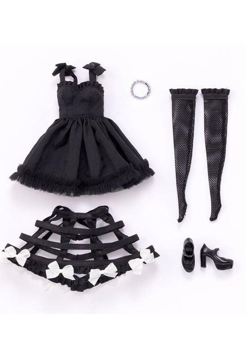 be my baby!Cherry Dress set AMAKUNI Hobby Japan Crinoline Ribbon Crazy -Noir-