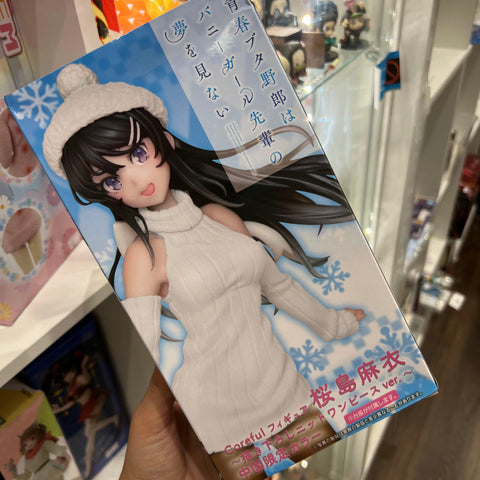 Bunny Girl Senpai Taito Mai Sakurajima Winter Dress ver. Figure