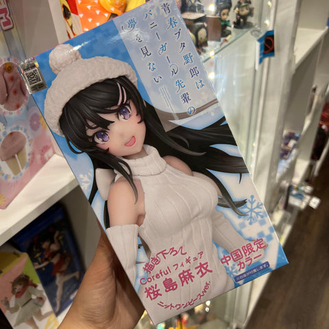 Bunny Girl Senpai Taito Mai Sakurajima Winter Dress ver. Figure