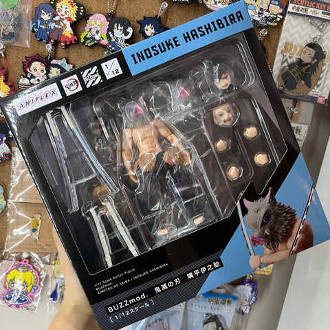 Demon Slayer BUZZmod Inosuke Hashibira 1/12 Action Figure
