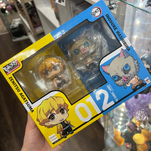 Demon Slayer Megahouse Chimimega Buddy Figure Inozuke and Zenitsu