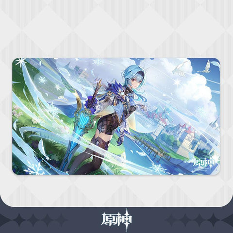 Eula mousepad Desk Matt - Official Genshin Impact Merchandise