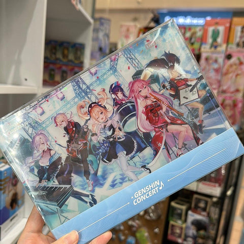 Genshin Concert 2022 Melodies of an Endless Journey Acrylic Block/ Brick Display Official Merchandise