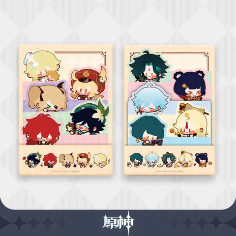Genshin Impact Assorted Character Notepad