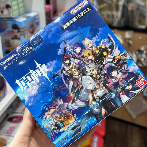 Genshin Impact Bandai Collection Card Pack of 2