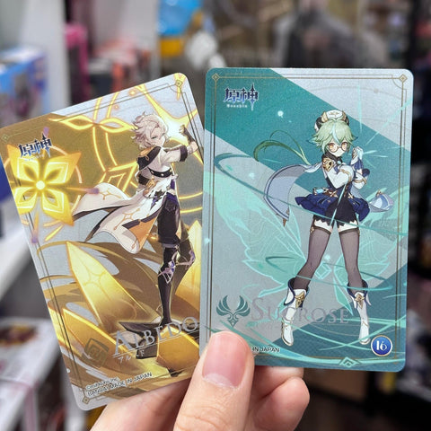 Genshin Impact Bandai Collection Card Pack of 2