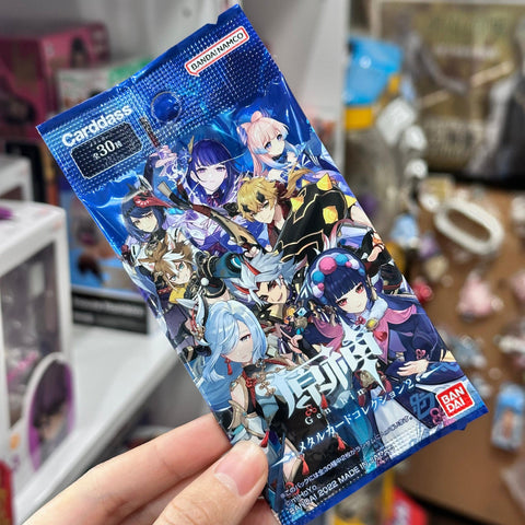 Genshin Impact Bandai Collection Card Pack of 2